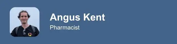 Angus Kent - pharamacist
