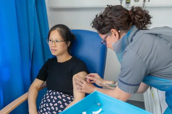 Bonnie Ng taking part in the trial