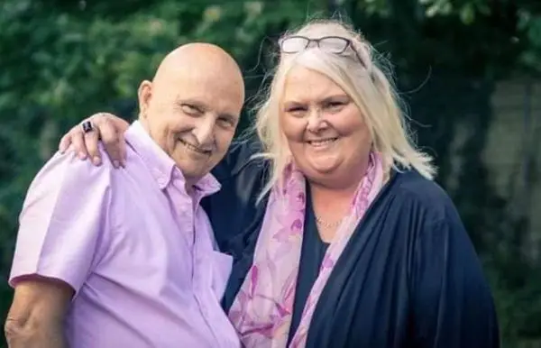 Leslie Birkenhead with his wife Anne