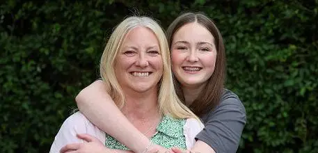 Sonia Dancer with her daughter Olivia