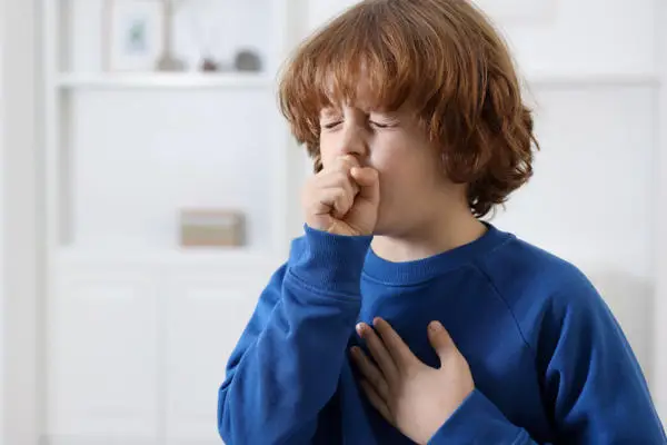 A coughing child
