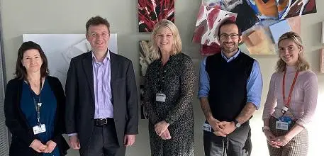 Prof Ellen Copson and her team