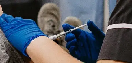 Covid vaccine injection