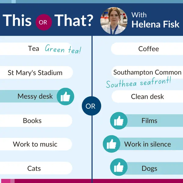 'This or That' with Helena Fisk