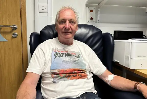 Ian Robinson taking part in MODERNISED at University Hospital Southampton