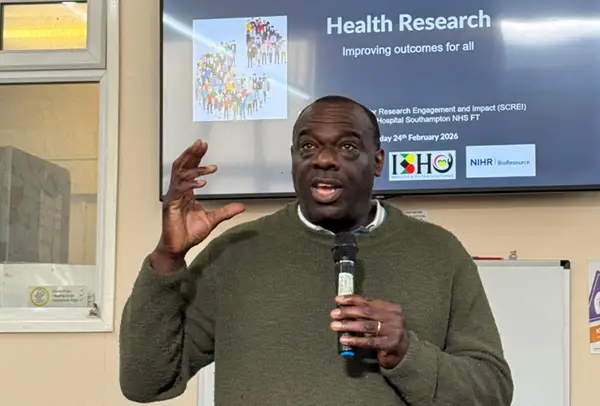 An IBHO BioResource talk at St Denys church