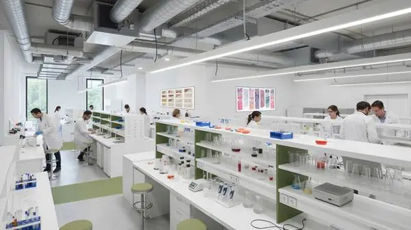 The design for a laboratory in the IMI building