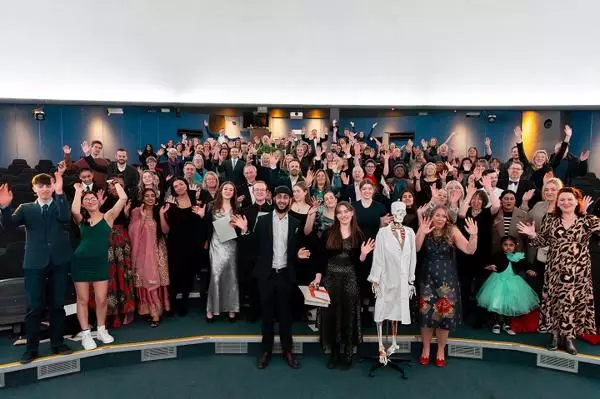 Group photo of event attendees