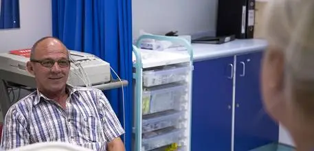 Respiratory research participant