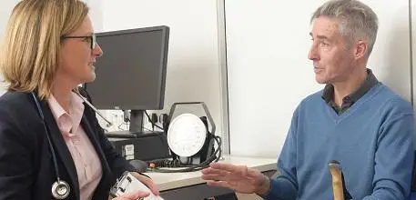MND patient talking about trial
