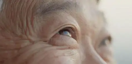 Older person's eyes