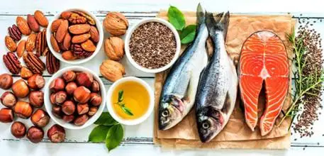 Omega-3 rich foods (oily fish, nuts and seeds)