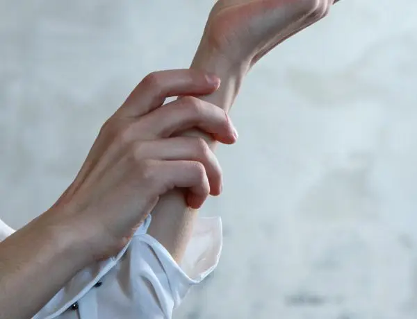 A woman's hands