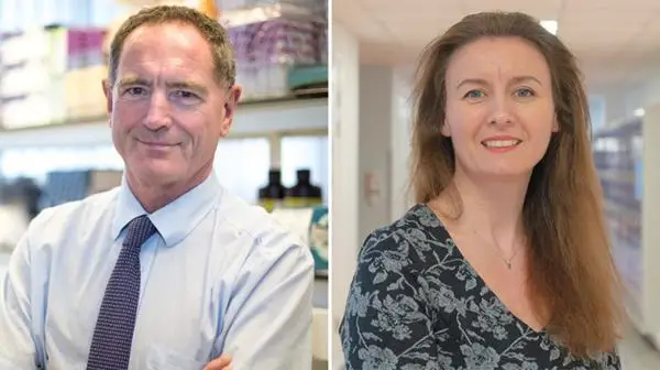 Robert Read and Diane Gbesemete