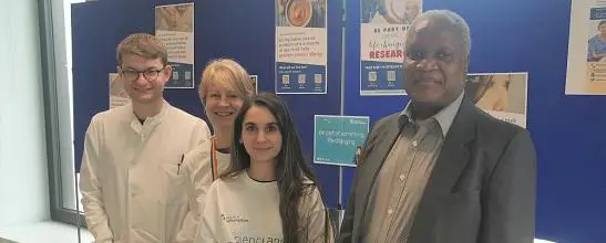 Volunteers at our stand