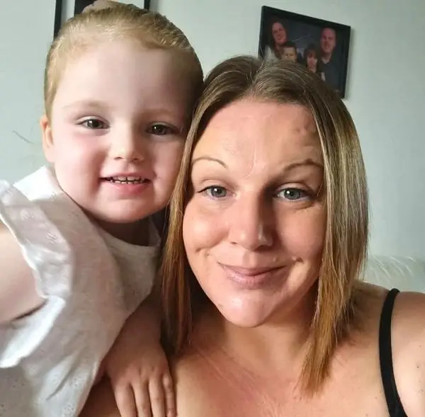 Mother Sam and daughter Rebecca