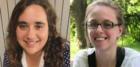 Fiona Kirkham-Wilson and Stefania D'Angelo 